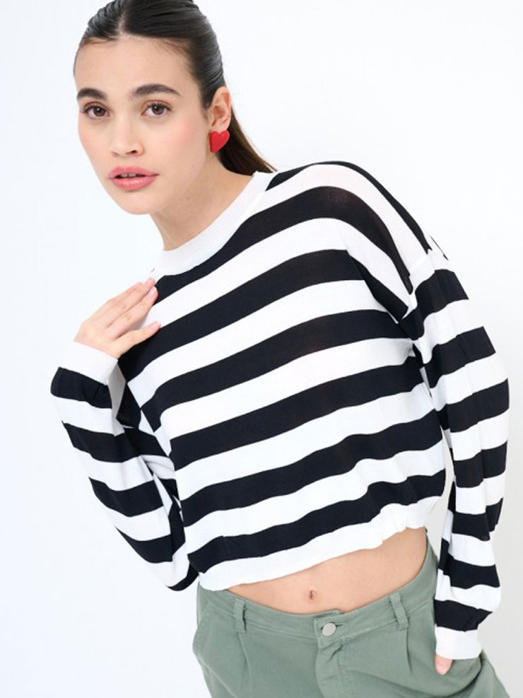 maglione-crop-righe